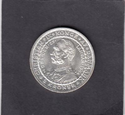 Beschrijving: 2 Kroner CHRISTIAN IX